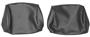 PUI Bench Seat Headrest Covers - Pair 1968-72 GM A-Body/X-Body